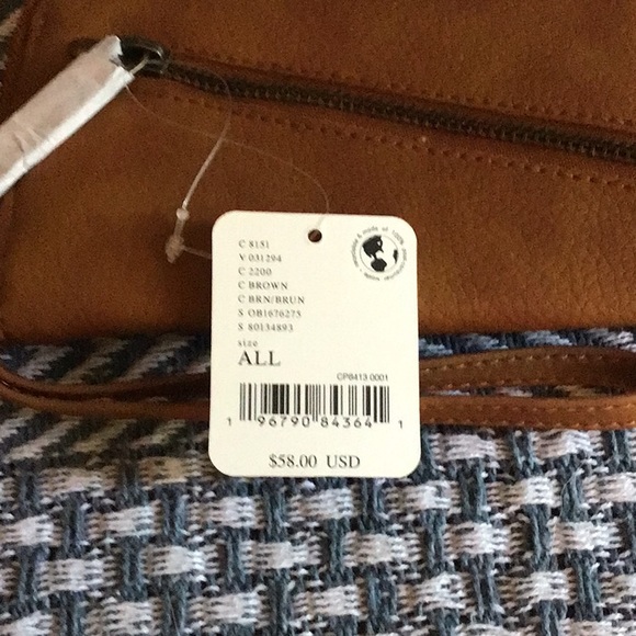 NWT Free People Distressed Vegan Wallet - Picture 3 of 3